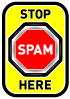 stop spam here logo